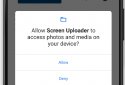 Screen uploader screenshot 2