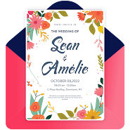 Invitation Maker - Birthday & Wedding Card Design