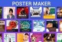 Poster maker, Flyer banner ads screenshot 1