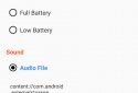 Battery Sound Notification screenshot 2