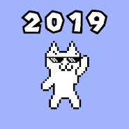 Cat syobon:2019/8 bit action p