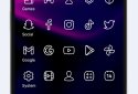 Caelus White: linear icon pack screenshot 4