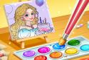 Prenses Oyunu: Fantezi Boyama screenshot 1