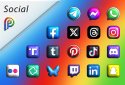 Pixly Limitless 3D - Icon Pack screenshot 2