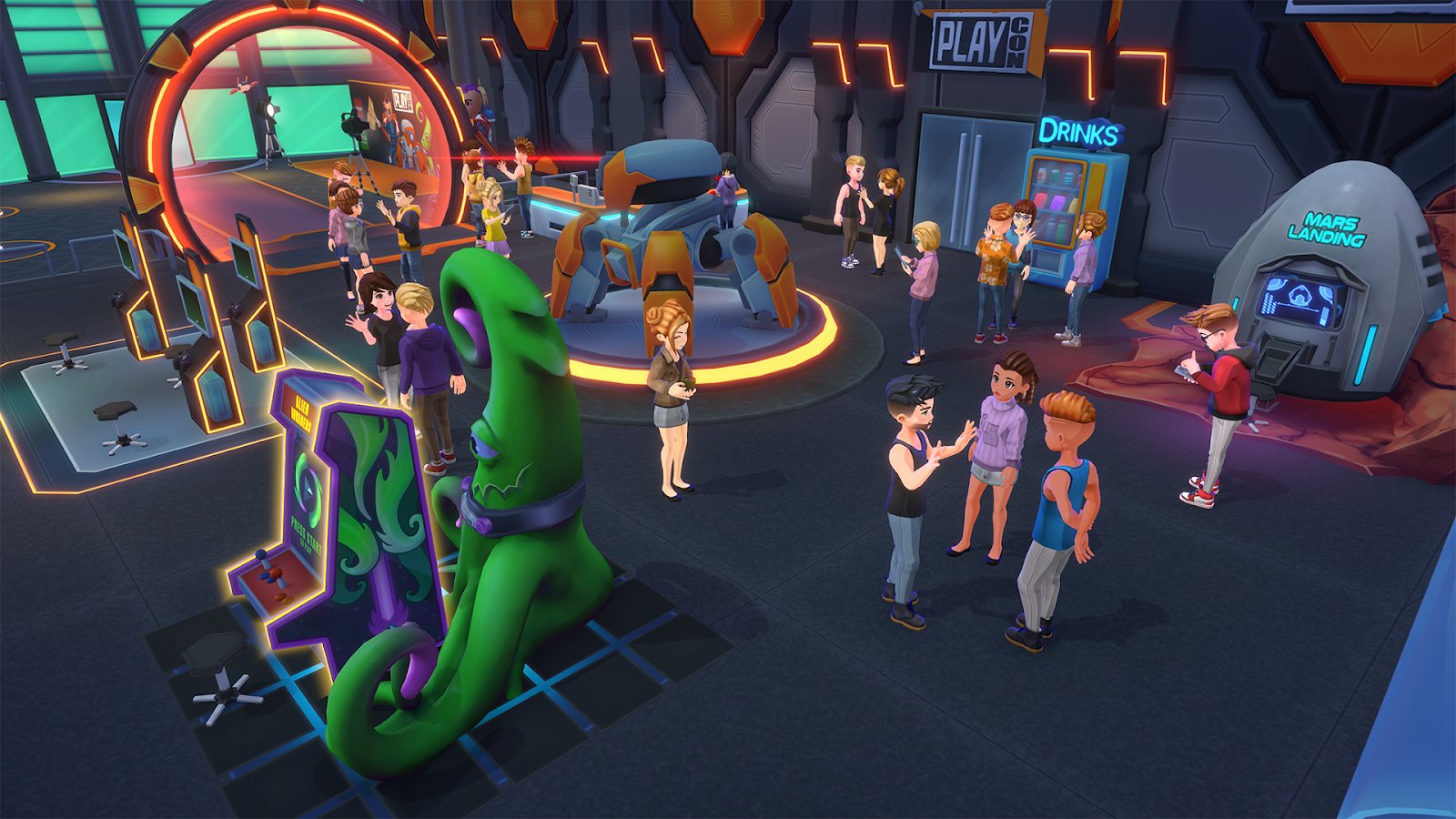 Youtubers Life 3 background