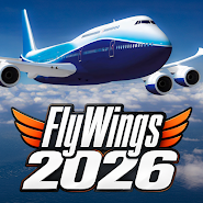 FlyWings 2026 Flight Simulator icon