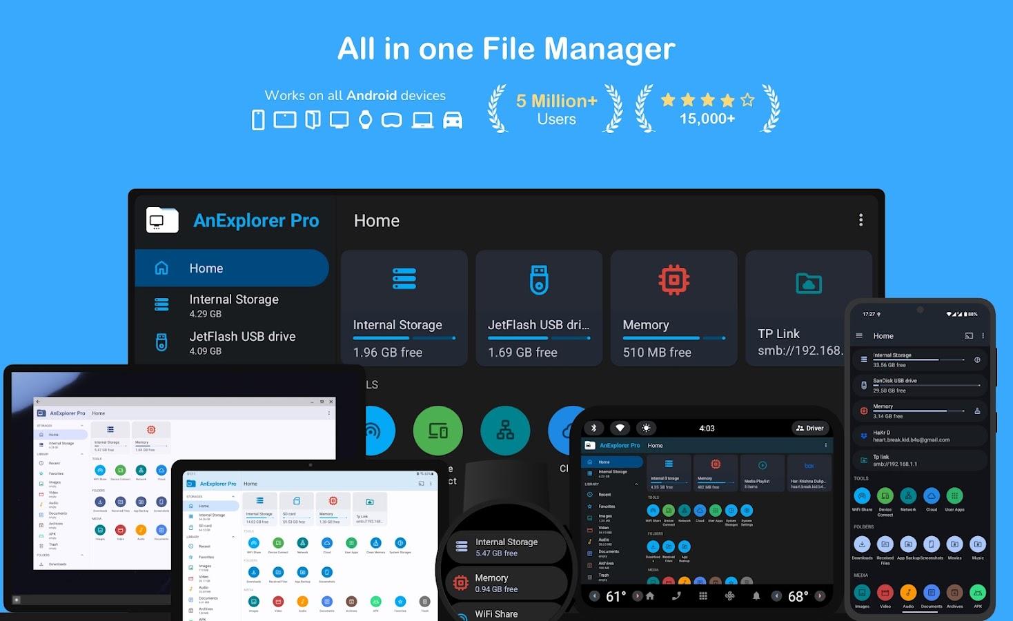 AnExplorer Pro File Manager background