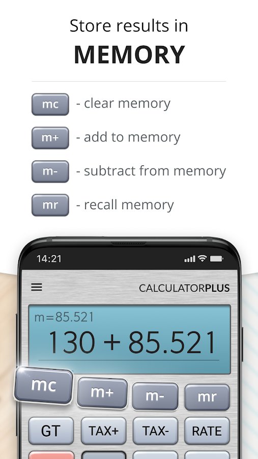 Hesap Makinesi Artı screenshot 6 Hesap Makinesi Artı screenshot 6