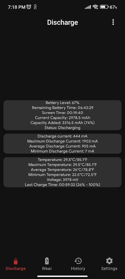 Capacity Info: Battery Health screenshot 5 Capacity Info: Battery Health screenshot 5