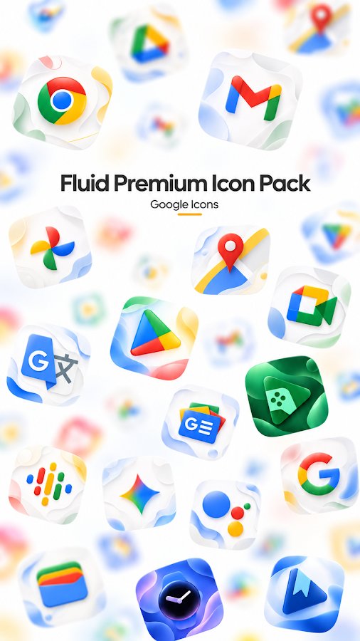 Fluid Premium Icon Pack screenshot 3 Fluid Premium Icon Pack screenshot 3