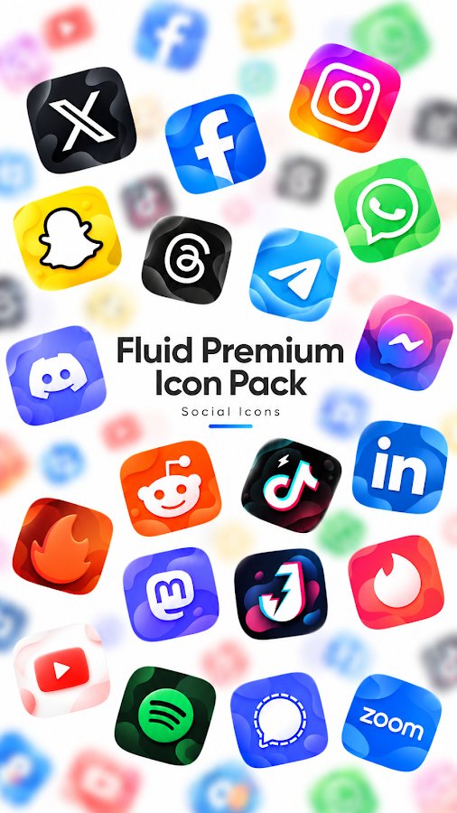 Fluid Premium Icon Pack screenshot 5 Fluid Premium Icon Pack screenshot 5