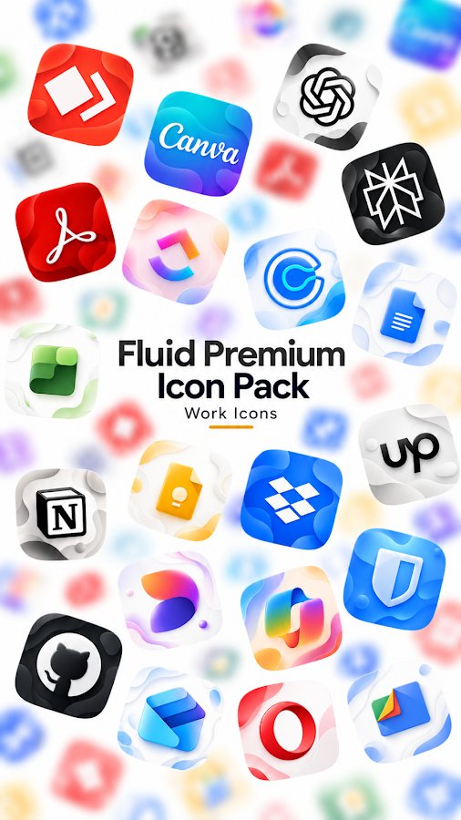 Fluid Premium Icon Pack screenshot 6 Fluid Premium Icon Pack screenshot 6