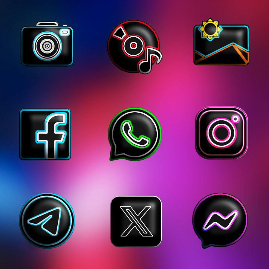 Flixy 3D - Icon Pack screenshot 3 Flixy 3D - Icon Pack screenshot 3