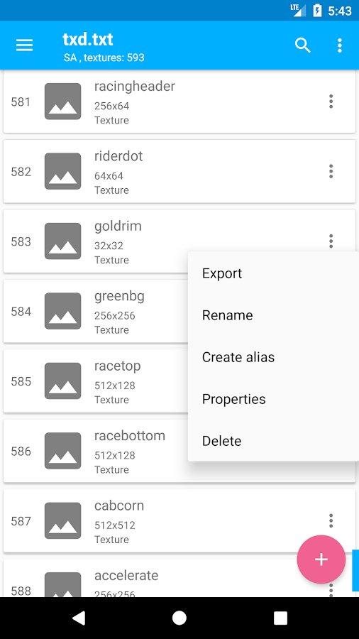 TXD Tool screenshot 4 TXD Tool screenshot 4