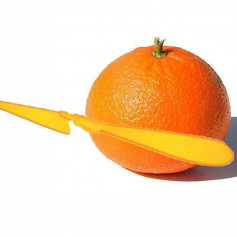 an orange