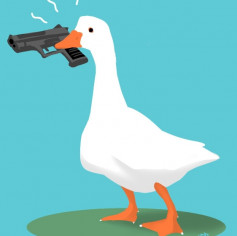 Гусь с пистолетом